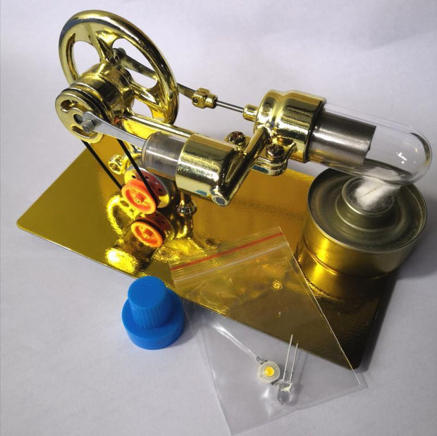 Invented Toy Model Of Generator Steam Engine Physics Experiment