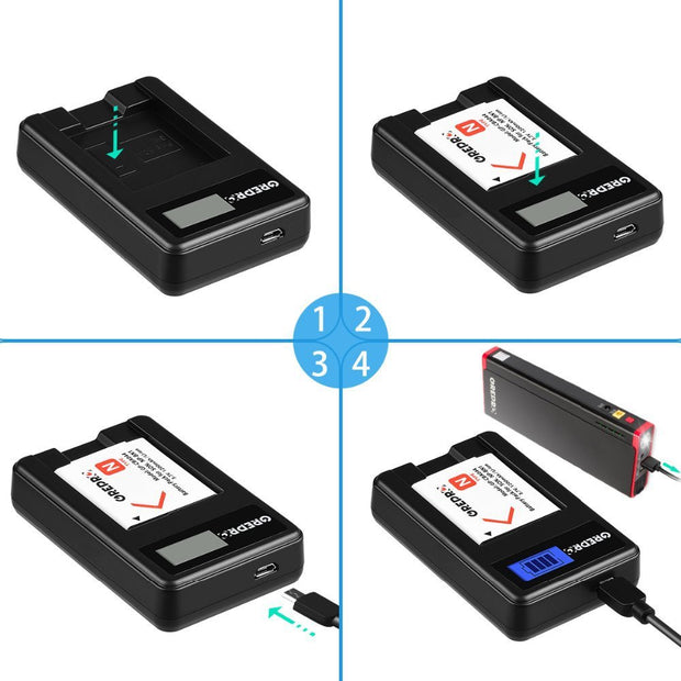 Mini Charger Suitable For Replacing Camera Battery NP-BX1