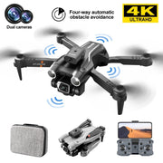 K9 Obstacle Avoidance Folding Drone For Aerial Photography Optical Flow HD Double Camera Four-axis