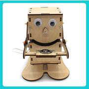 Coin Eating Robot Children's Toy Diy Hand Assembled Technology Small Production