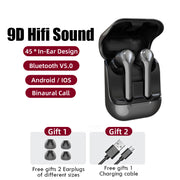 Bluetooth wireless headset in-ear noise reduction