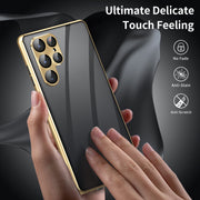 Applicable To S23Ultra Peep-proof S23Plus Metal S22 Phone Case