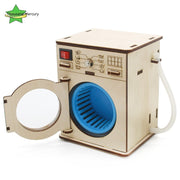 Washing Machine Model No 3 Drum Children's Technology Small Production Diy Elementary School Students Science And Education Frontier Experiment Material Package