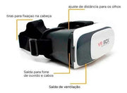 3D Glasses Virtual Reality With Control For Mobile Games