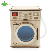 Washing Machine Model No 3 Drum Children's Technology Small Production Diy Elementary School Students Science And Education Frontier Experiment Material Package